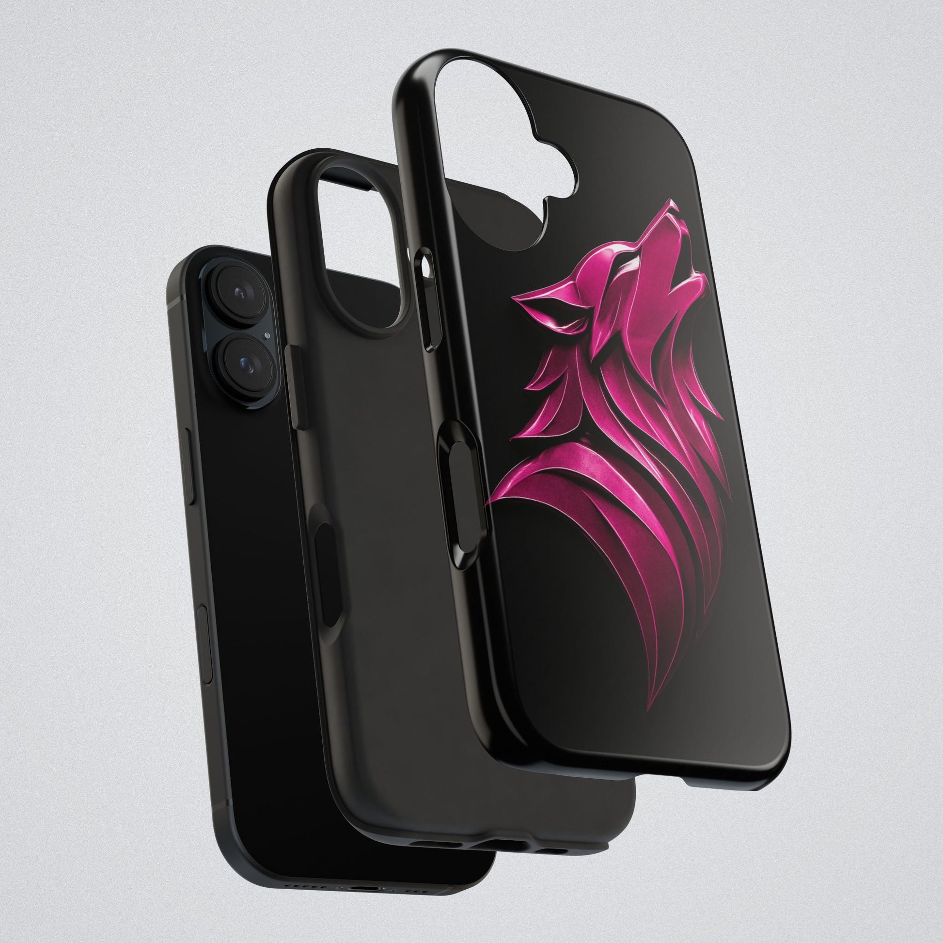 "PinkLady's Wolf" Tough Phone Case - Winsome Realms