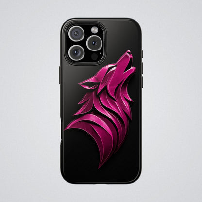 "PinkLady's Wolf" Tough Phone Case - Winsome Realms