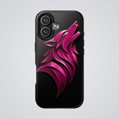 "PinkLady's Wolf" Tough Phone Case - Winsome Realms