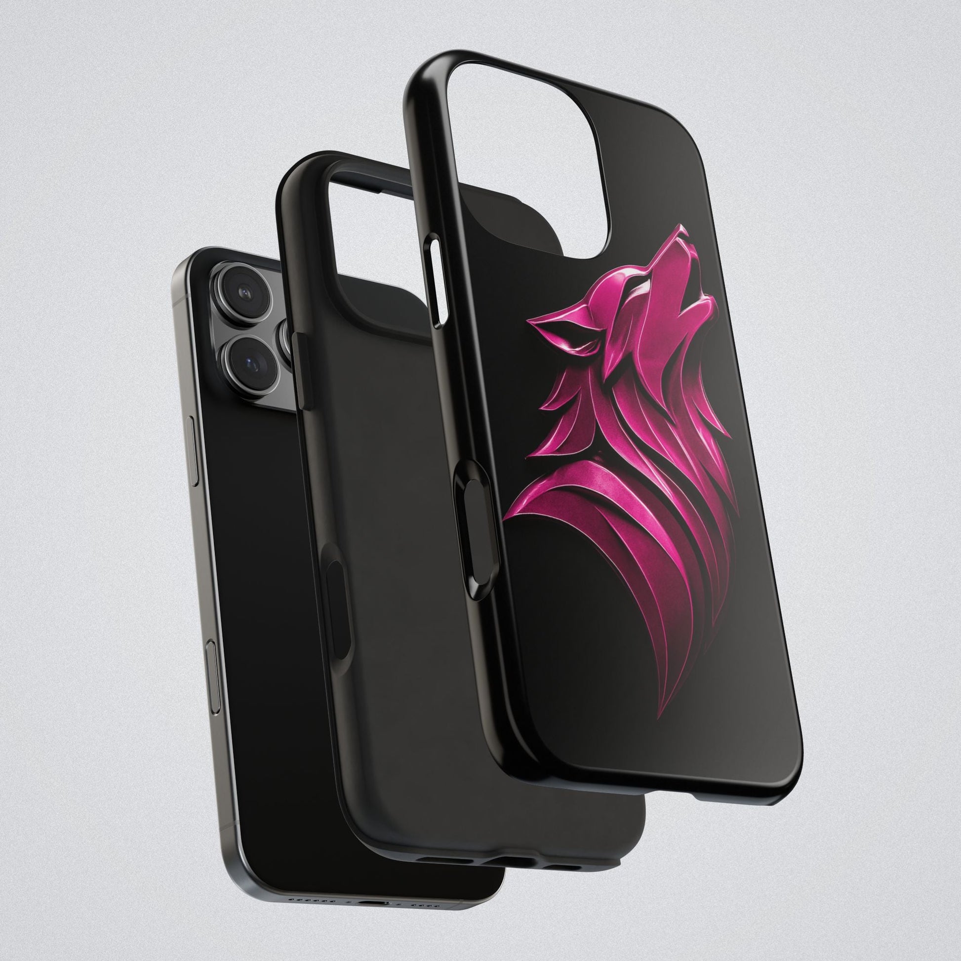"PinkLady's Wolf" Tough Phone Case - Winsome Realms
