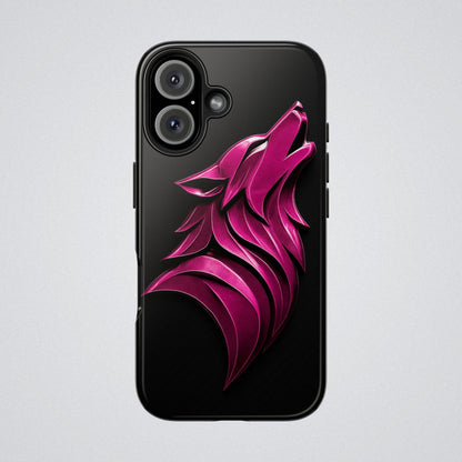 "PinkLady's Wolf" Tough Phone Case - Winsome Realms