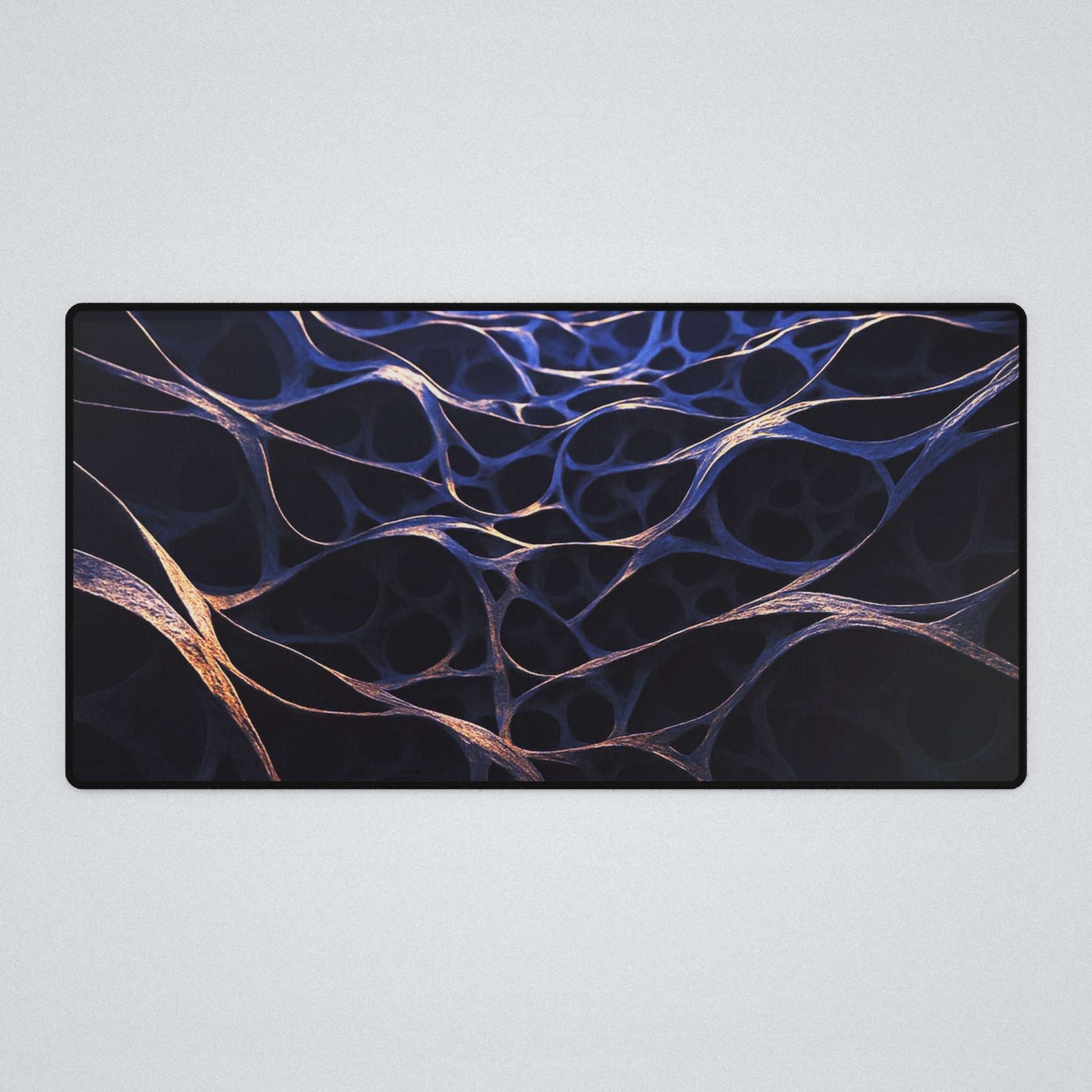 Ribbons and Holes Fractal Art Desk Mat - Winsome Realms