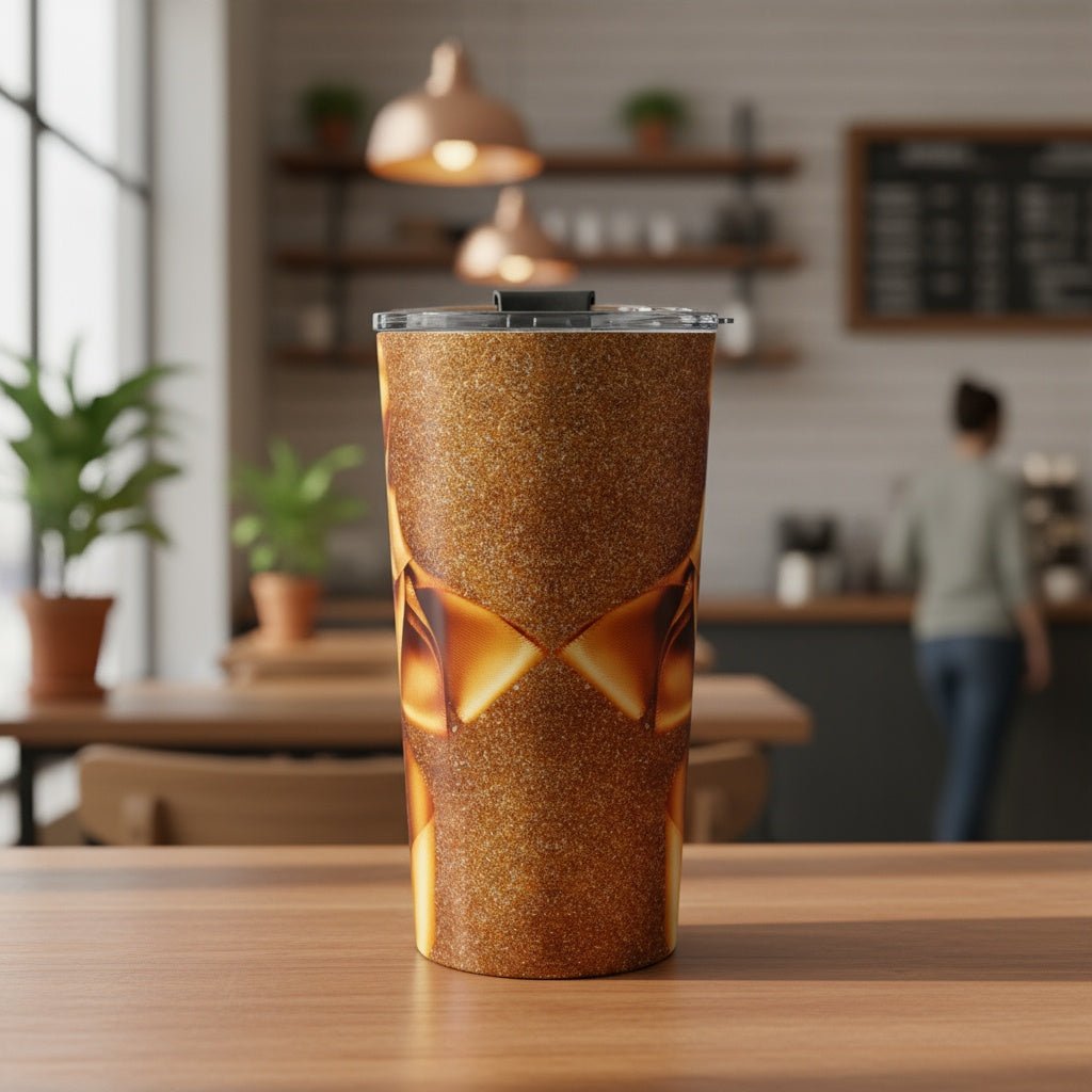 "Ribbons and Lustre" 20oz Insulated Tumbler - Winsome Realms