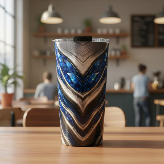 "Sapphire Dreams" Birthstones Collection 20oz Insulated Tumbler - Winsome Realms