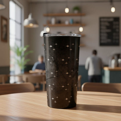 Silver Sparkles 20oz Stainless Steel Tumbler | Cozy Drinkware by Winsome Realms - Winsome Realms