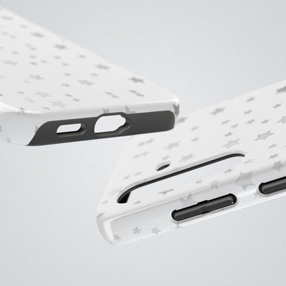 "Silvery Stars Alight" Tough Phone Case - Winsome Realms