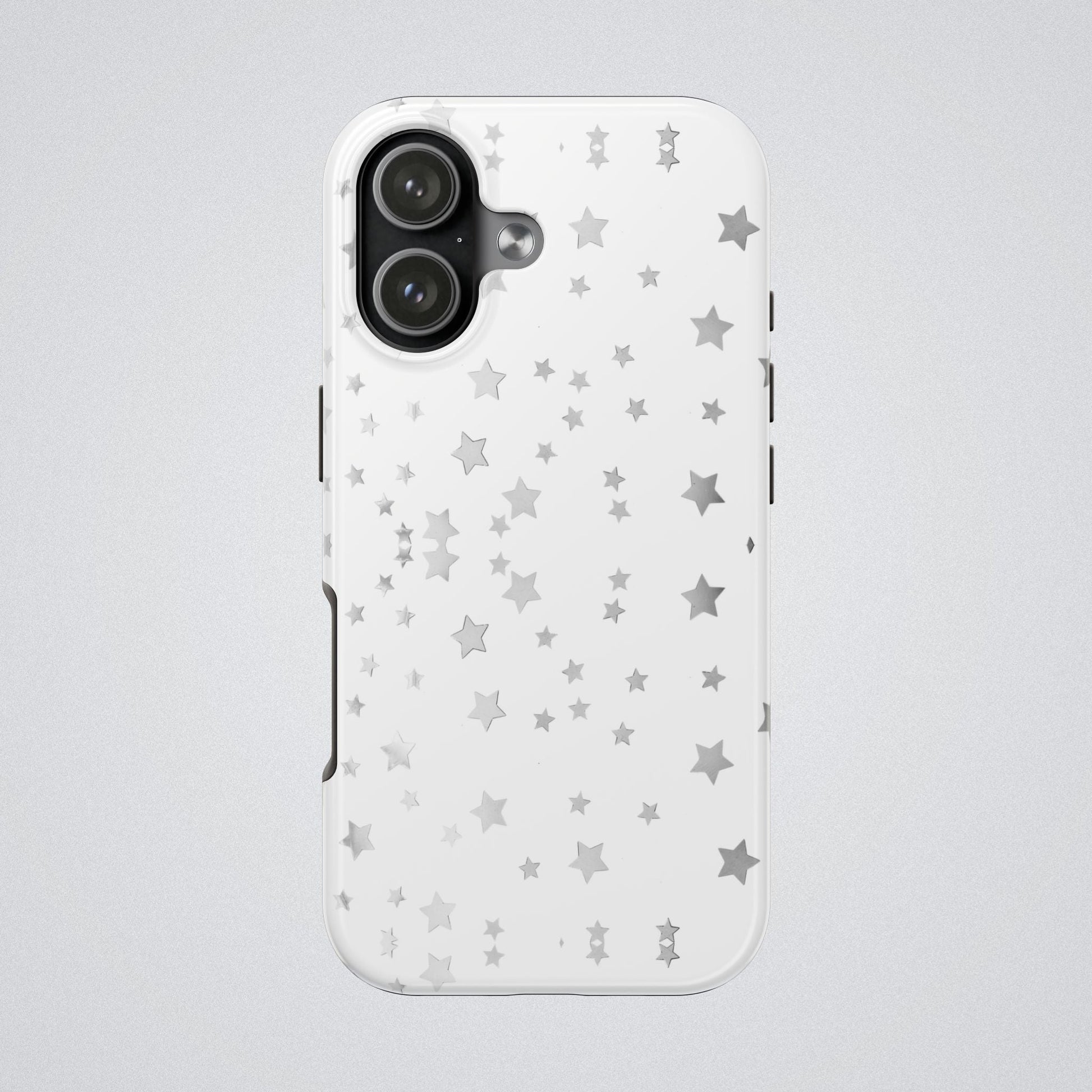 "Silvery Stars Alight" Tough Phone Case - Winsome Realms