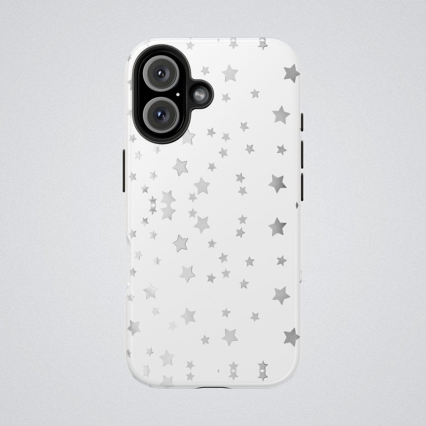 "Silvery Stars Alight" Tough Phone Case - Winsome Realms