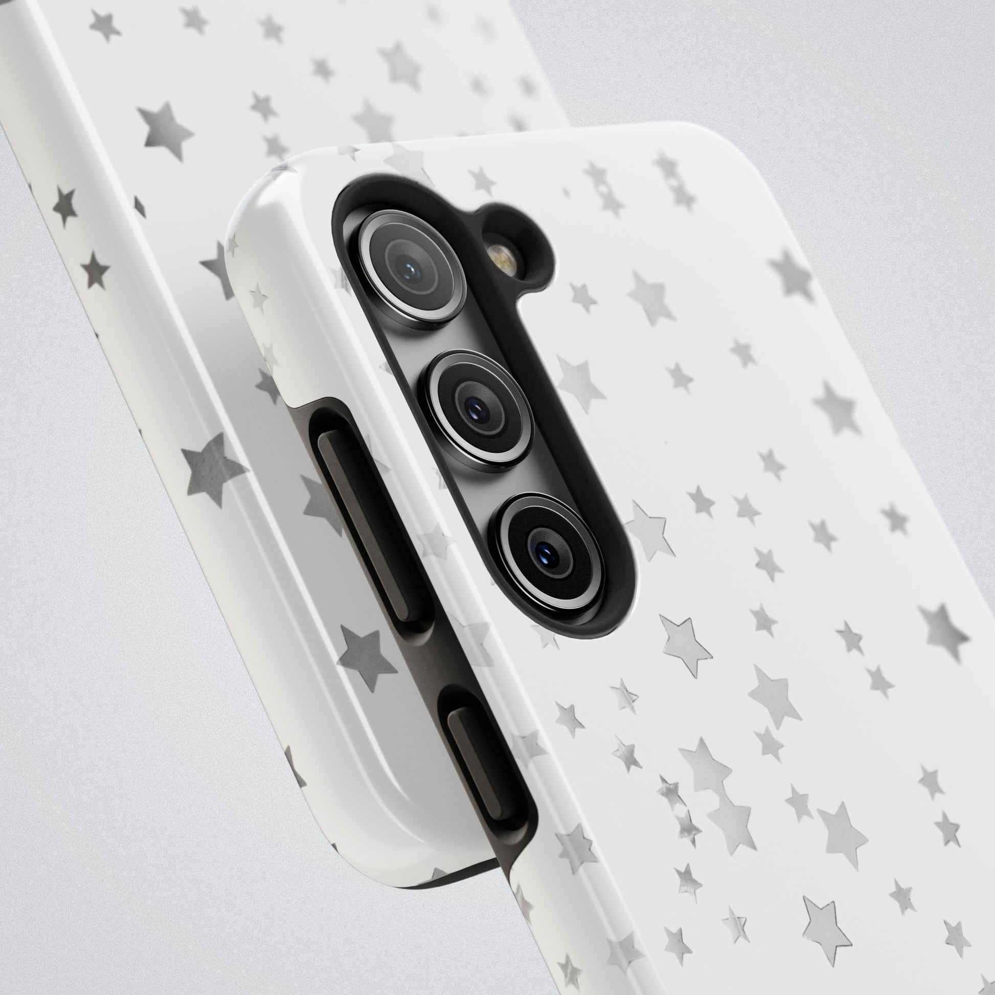 "Silvery Stars Alight" Tough Phone Case - Winsome Realms