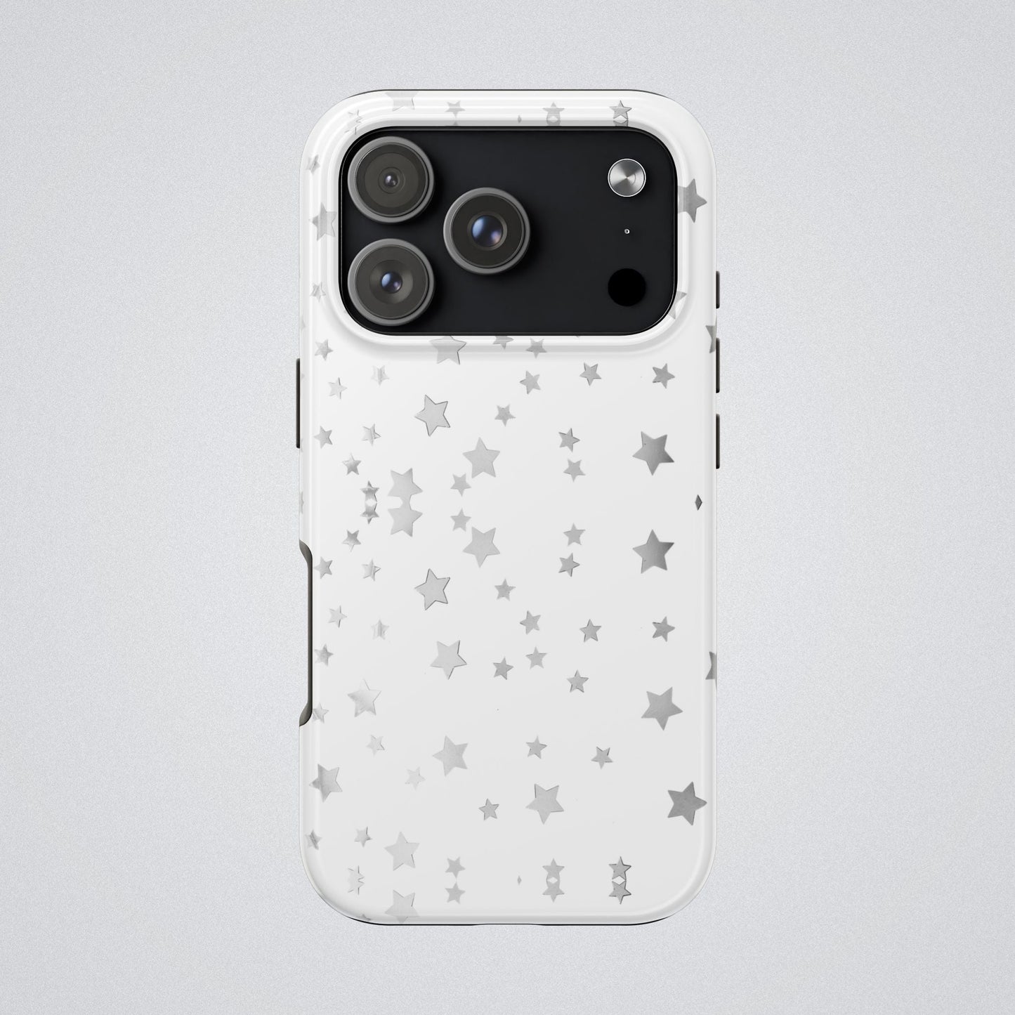 "Silvery Stars Alight" Tough Phone Case - Winsome Realms
