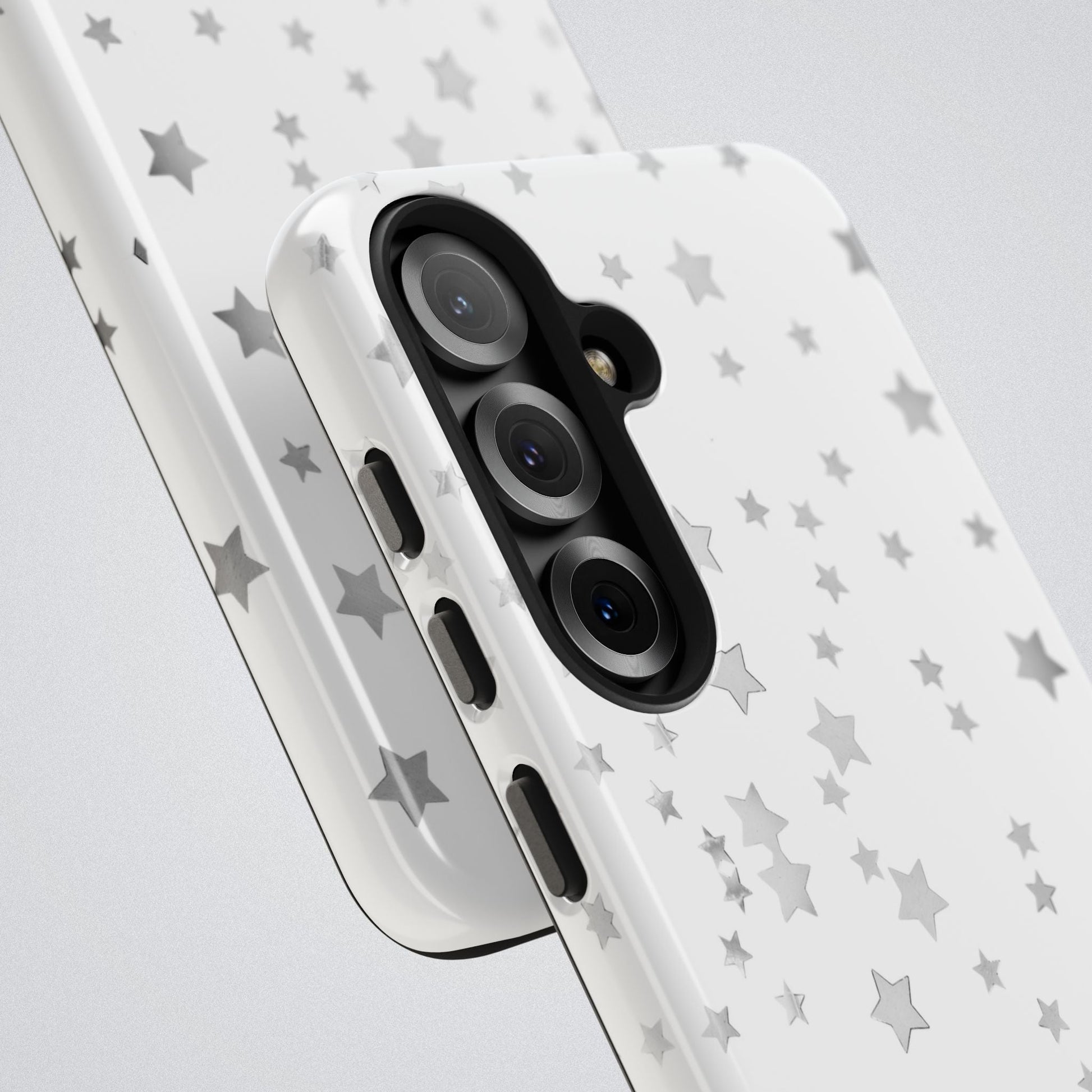 "Silvery Stars Alight" Tough Phone Case - Winsome Realms