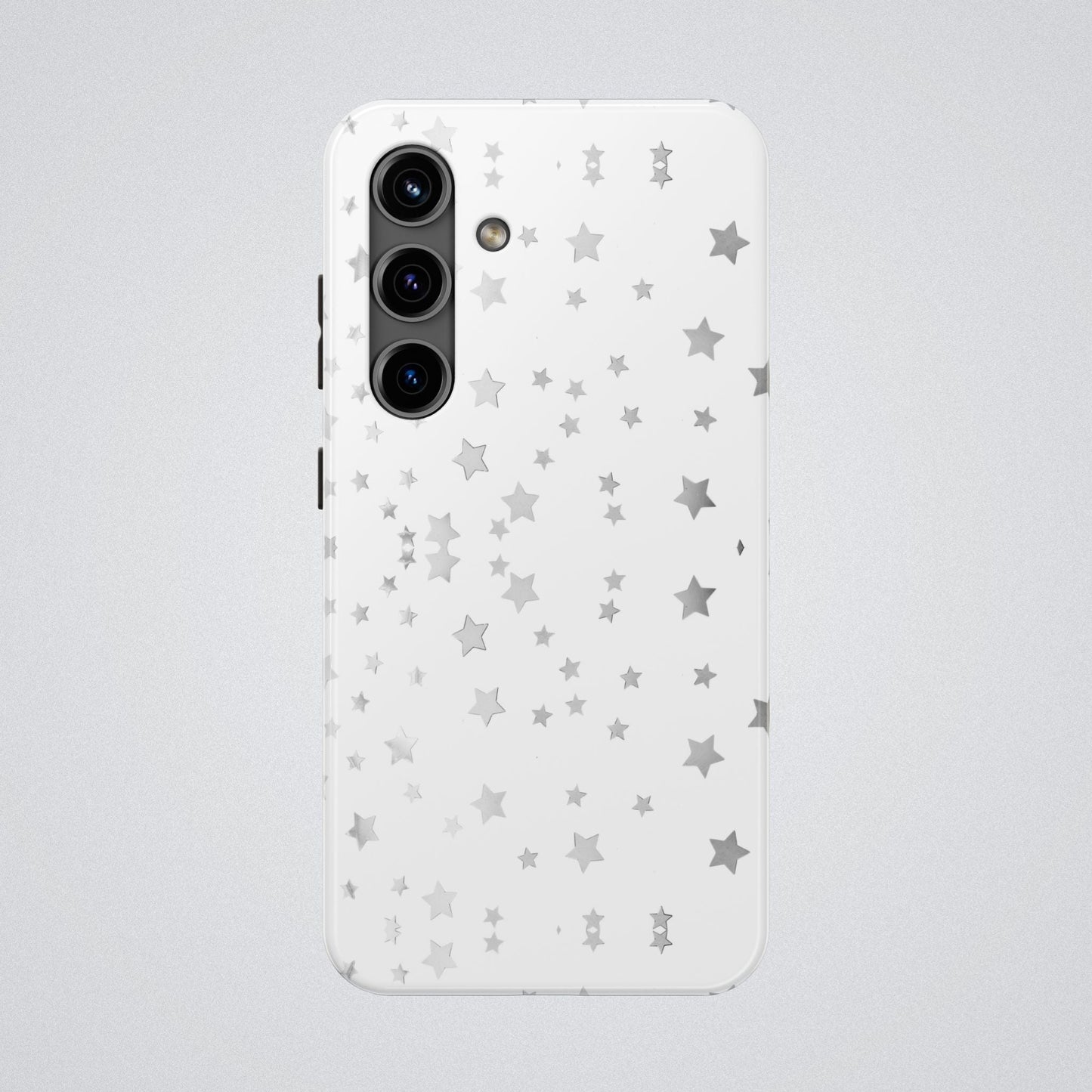 "Silvery Stars Alight" Tough Phone Case - Winsome Realms