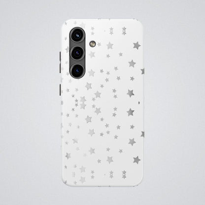 "Silvery Stars Alight" Tough Phone Case - Winsome Realms