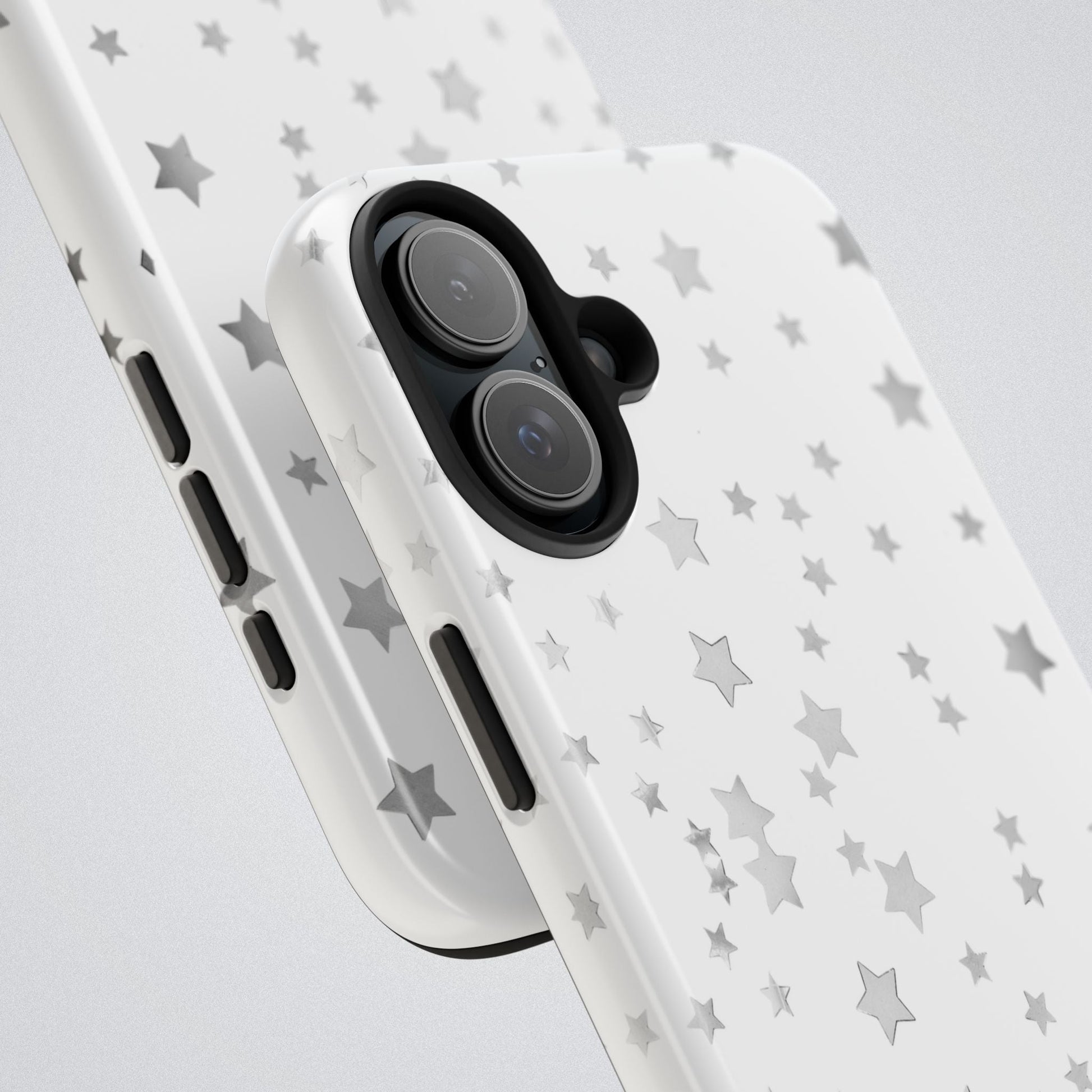 "Silvery Stars Alight" Tough Phone Case - Winsome Realms