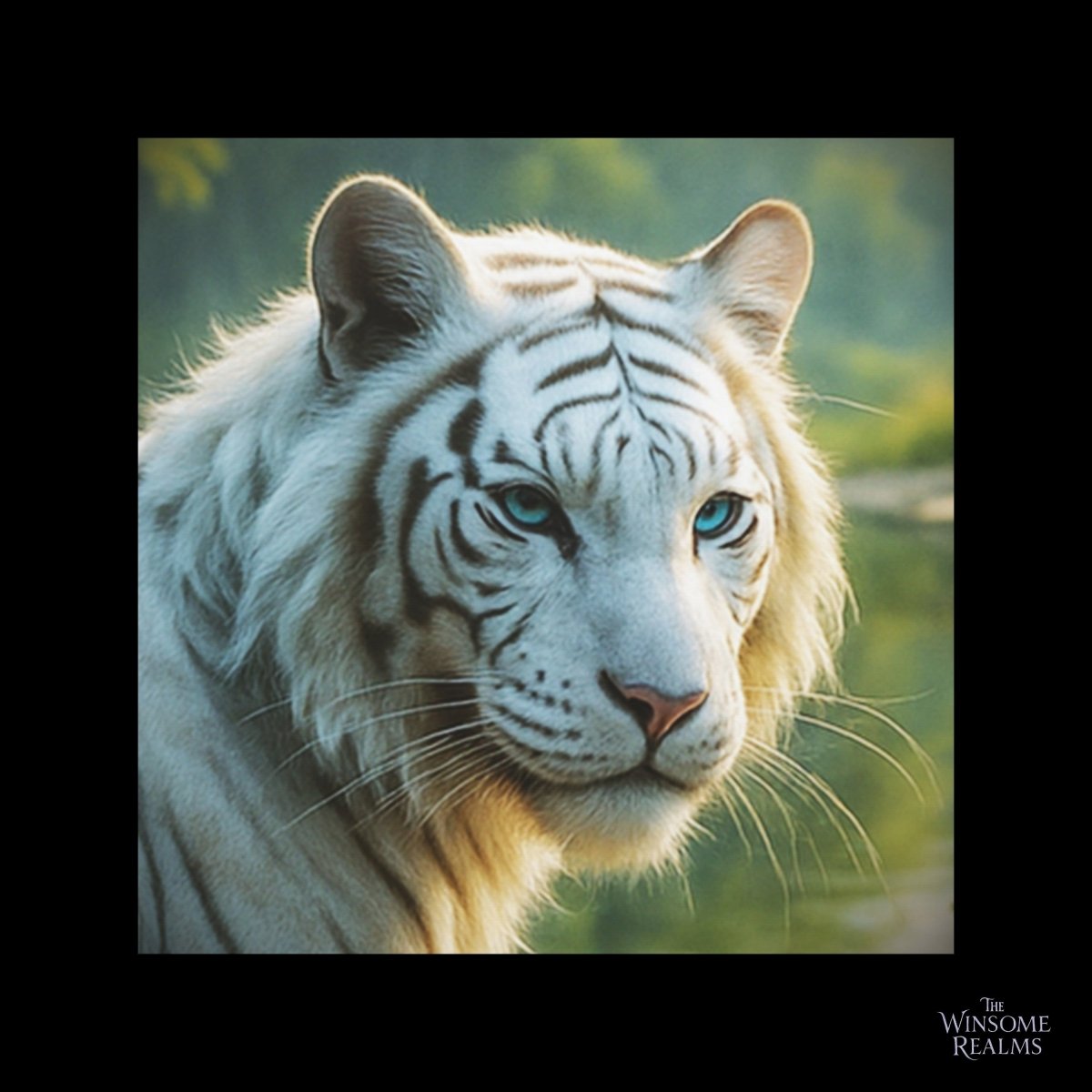 Skyfire Eyes | Matte Canvas - Stretched - Winsome Realms