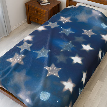 "Sparkling Dreamlands" Plush Blanket - Winsome Realms