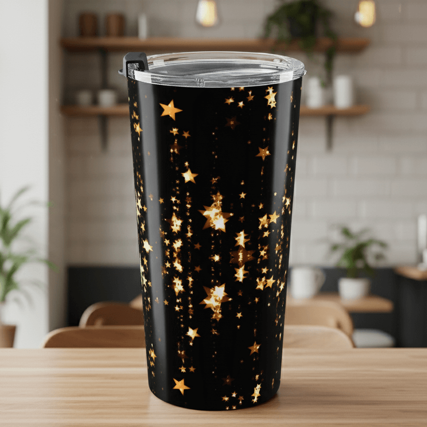 "Sparkling StarsScapes" 20oz Insulated Tumbler - Winsome Realms