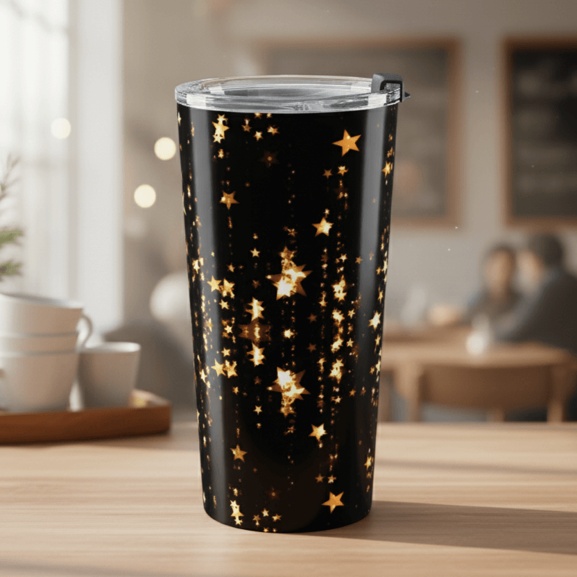 "Sparkling StarsScapes" 20oz Insulated Tumbler - Winsome Realms