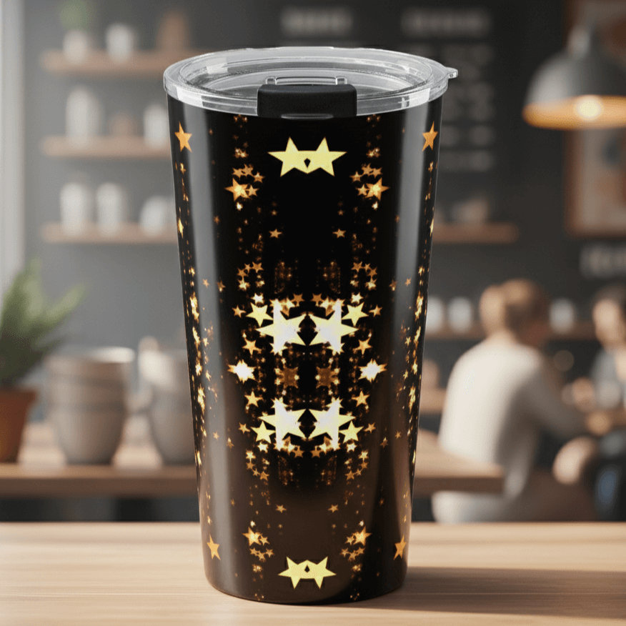 "Sparkling StarsScapes" 20oz Insulated Tumbler - Winsome Realms