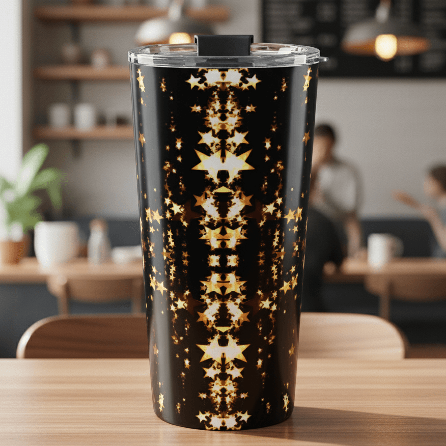 "Sparkling StarsScapes" 20oz Insulated Tumbler - Winsome Realms