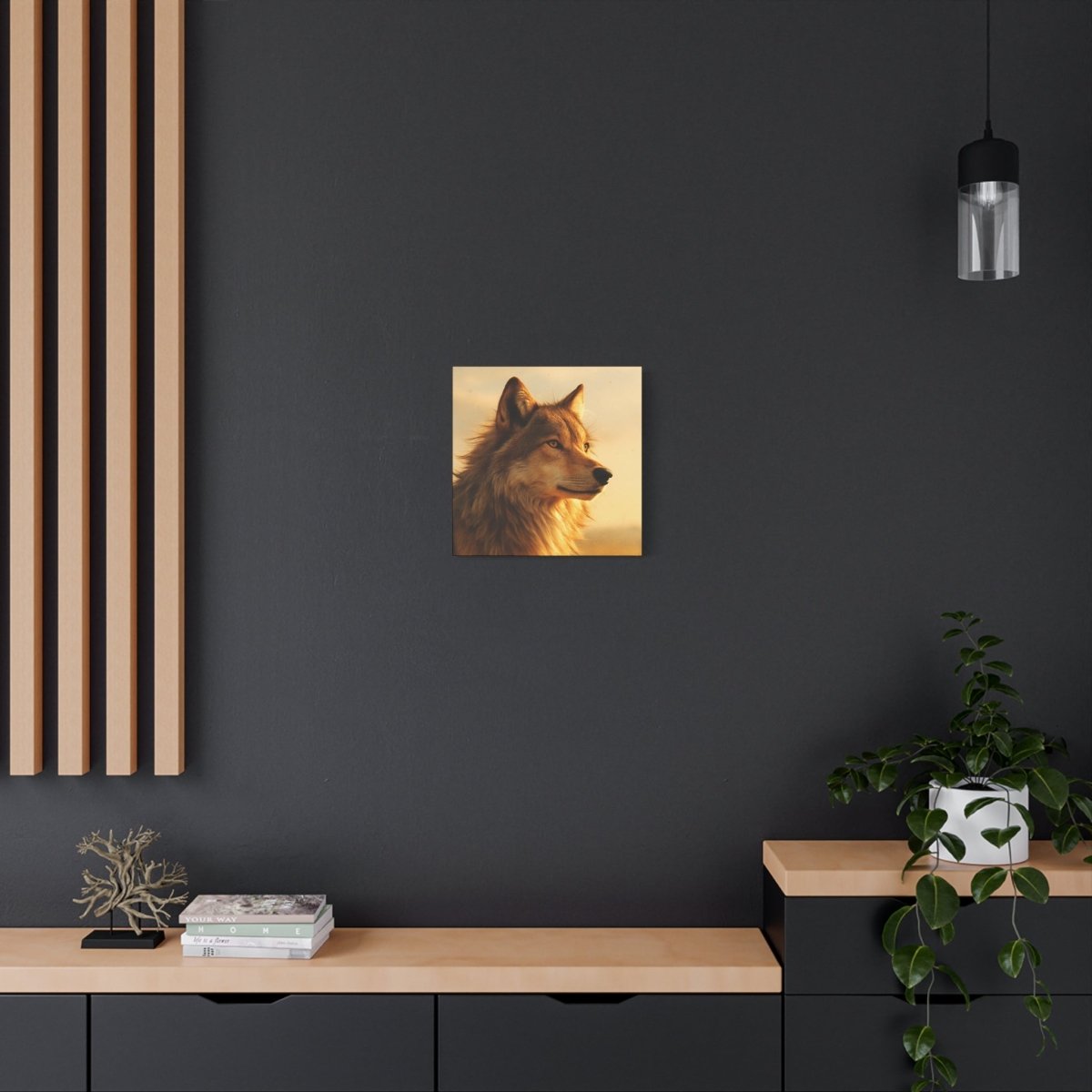 Sunfire Horizon | Matte Canvas - Stretched - Winsome Realms