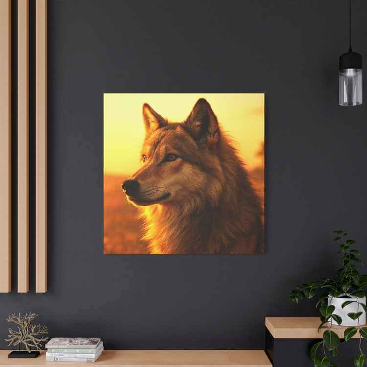 Sunset on the Native Heart | Matte Canvas - Stretched - Winsome Realms