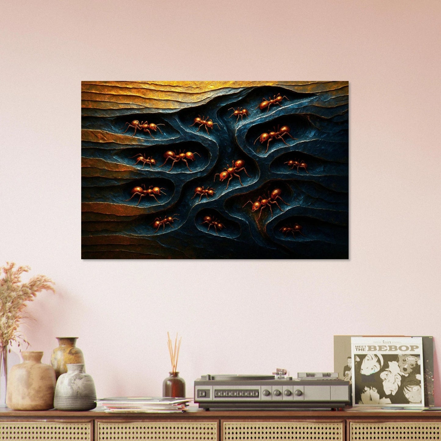 The Forger Ants — Horizontal Aluminum Fine Art Print - Winsome Realms