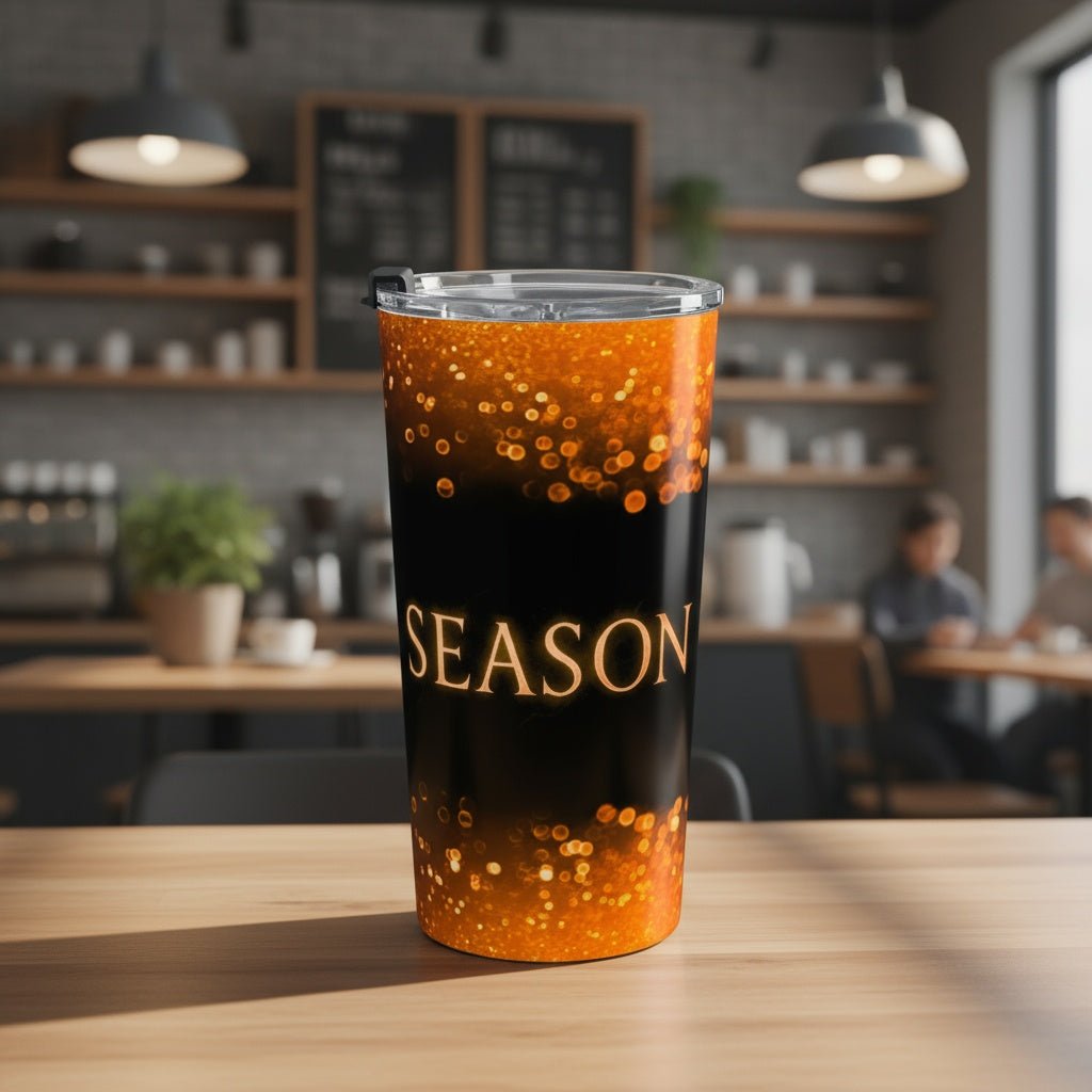 'Tis The Season 20oz Stainless Steel Tumbler | Cozy Drinkware Winsome Realms - Winsome Realms