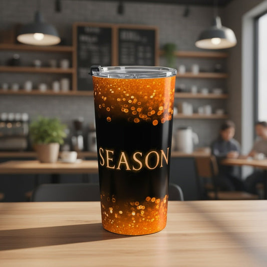 'Tis The Season 20oz Stainless Steel Tumbler | Cozy Drinkware Winsome Realms - Winsome Realms