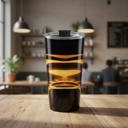 "Visions in Gold" 20oz Insulated Tumbler - Winsome Realms