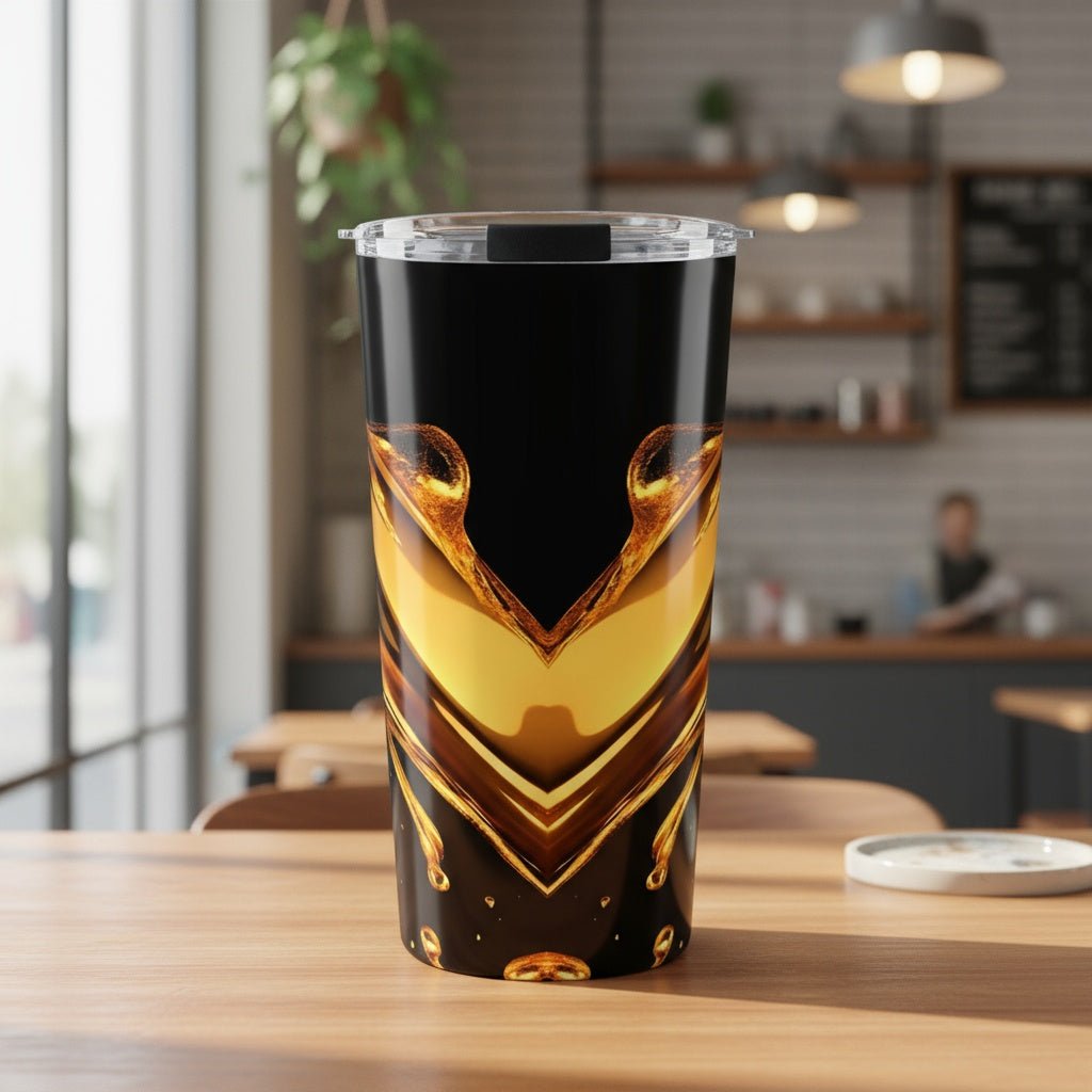 "Visions in Gold" 20oz Insulated Tumbler - Winsome Realms