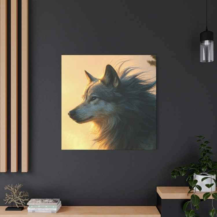 Windswept Emberlight | Matte Canvas - Stretched - Winsome Realms