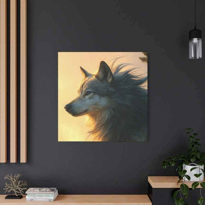 Windswept Emberlight | Matte Canvas - Stretched - Winsome Realms