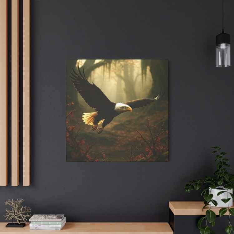 Wings of the Ancient Grove | Matte Canvas - Stretched - Winsome Realms