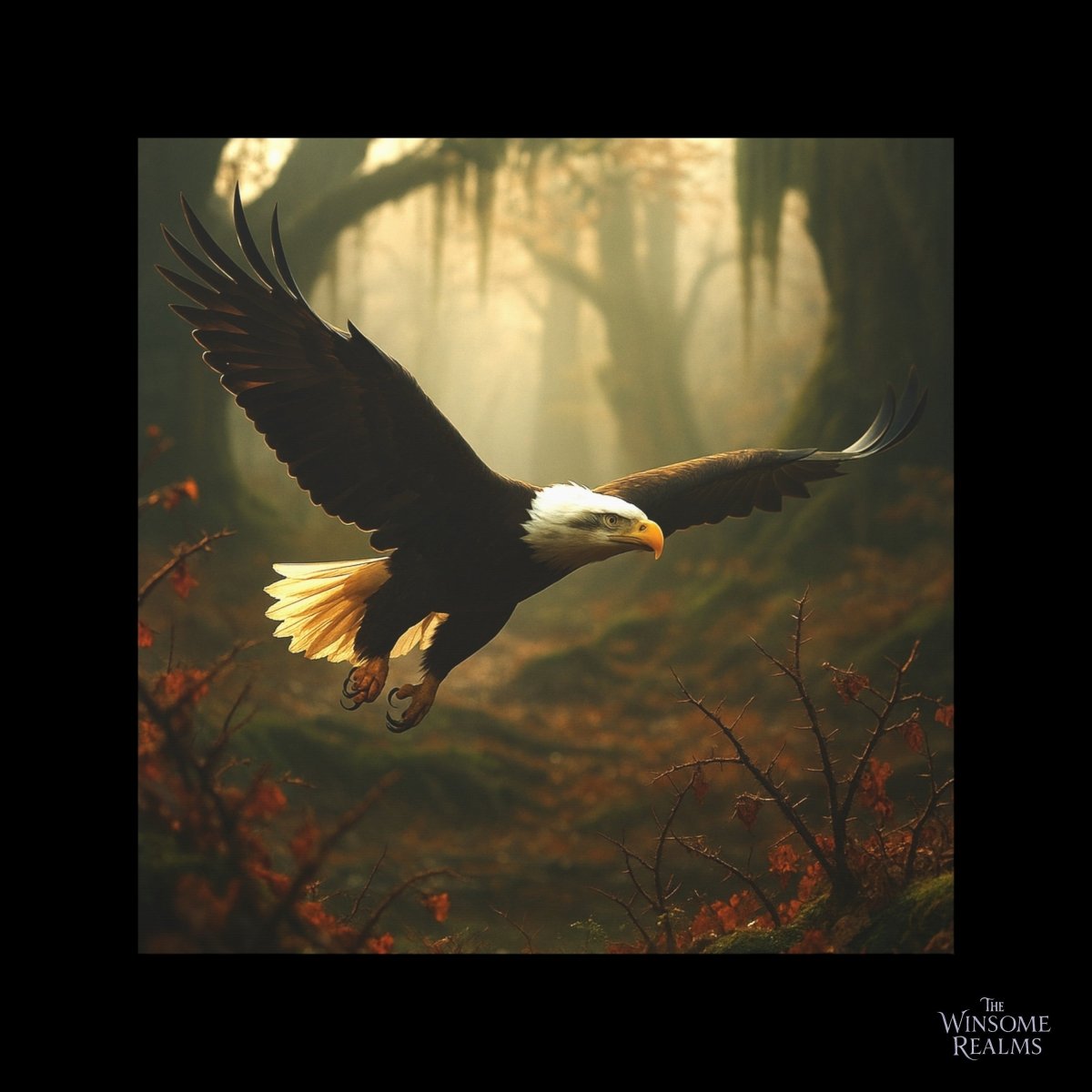 Wings of the Ancient Grove | Matte Canvas - Stretched - Winsome Realms